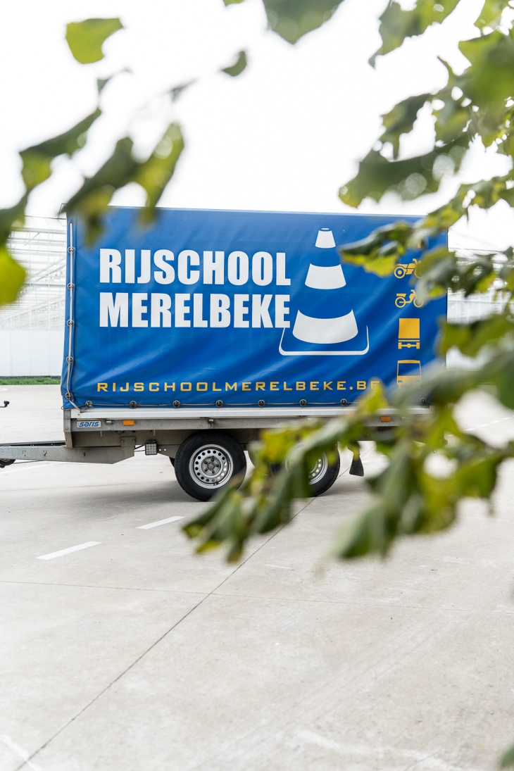 Vrachtwagen rijschool Merelbeke